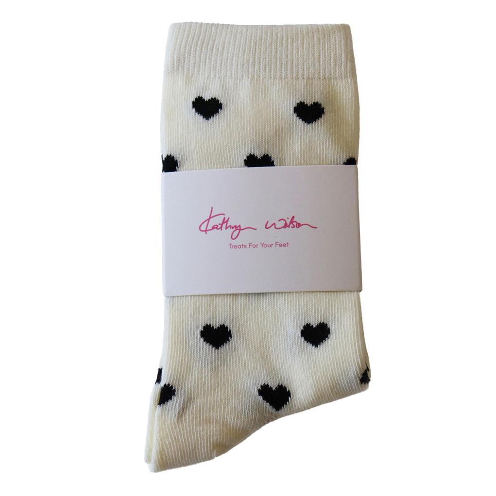 Kathryn Wilson Heart Sock